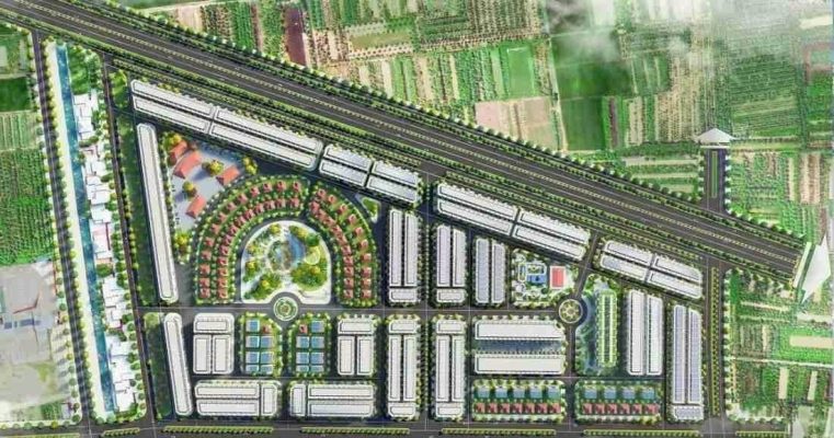 Hình phối cảnh dự án hơn 1,5 tỷ USD tại Khoái Châu (Hưng Yên) của Tập đoàn Trump Organization. Ảnh TL