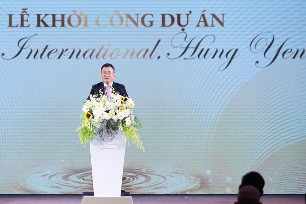 Dự án khu phức hợp đô thị, du lịch sinh thái, sân golf Khoái Châu khởi công hồi tháng 5/2024.